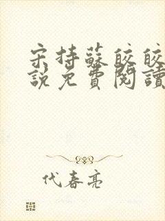 宋持苏皎皎的小说免费阅读