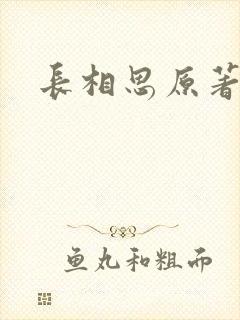 长相思原著小说