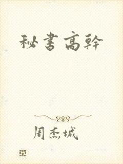 秘书高干