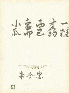 小东西才一根黄瓜而已的推荐书