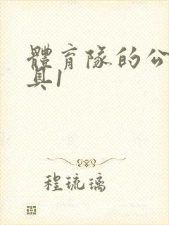 体育队的公用玩具1