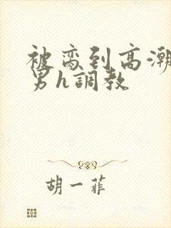 被脔到高潮的直男h调教