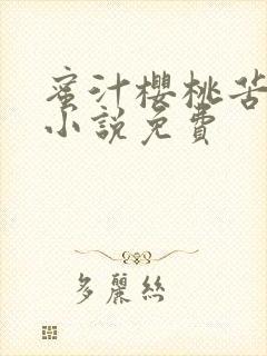 蜜汁樱桃苦咖啡小说免费