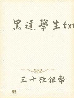 黑道学生txt