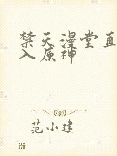 禁天漫堂直接进入原神