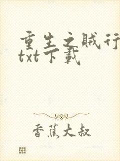 重生之贼行天下txt下载