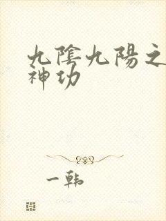 九阴九阳之阴阳神功