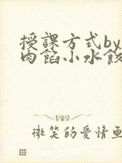 授课方式by 肉馅小水饺
