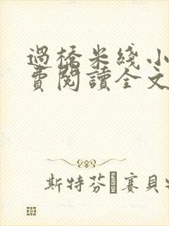 过桥米线小说免费阅读全文
