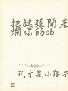 把腿张开老子臊烂你的sb