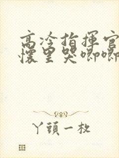 高冷指挥官在我怀里哭唧唧第二季封面