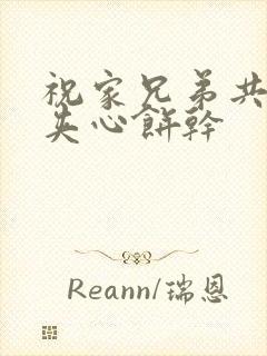 祝家兄弟共享后夹心饼干