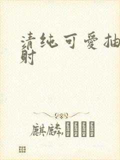 清纯可爱抽插内射