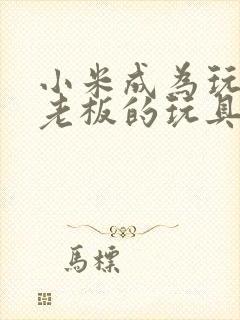 小米成为玩具店老板的玩具