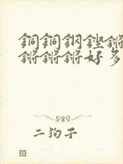 铜铜钢铿锵锵锵锵锵锵好多少阅读