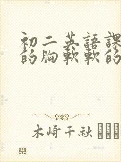 初二英语课代表的胸软软的