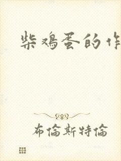 柴鸡蛋的作品