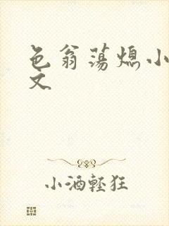 色翁荡熄小说全文