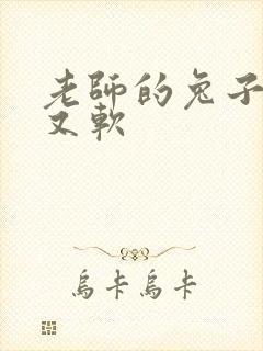 老师的兔子又大又软