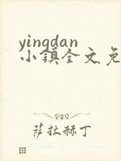 yingdan小镇全文免费阅读笔趣阁