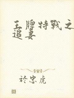 王牌特战之军少追妻