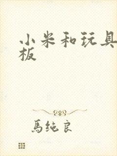 《小米和玩具店老板》小说封面