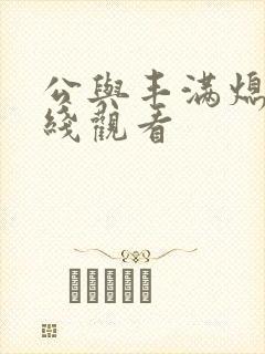 公与丰满熄4在线观看