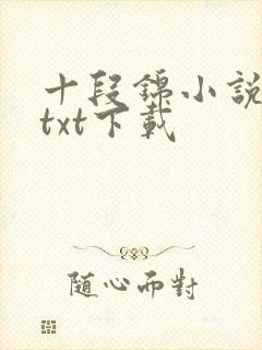 十段锦小说全本txt下载