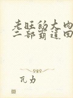 老旺的大肉蟒第二部霸道回归小说