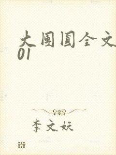 大团圆全文阅读01