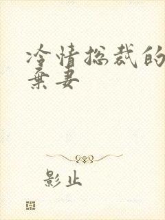 冷情总裁的新婚弃妻