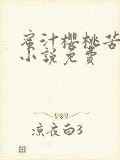 蜜汁樱桃苦咖啡小说免费