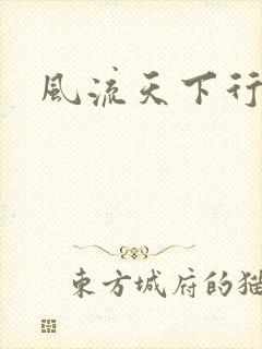 风流天下行