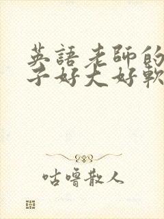 英语老师的小兔子好大好软水