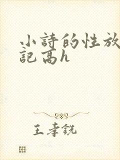 小诗的性放荡日记高h