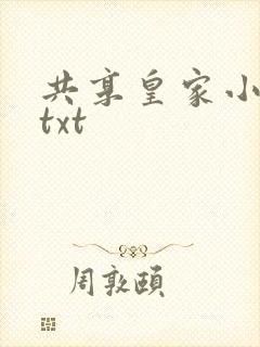 共享皇家小公主txt