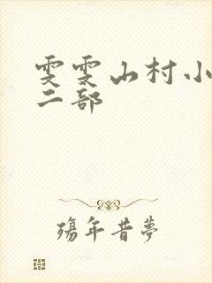 雯雯山村小说第二部