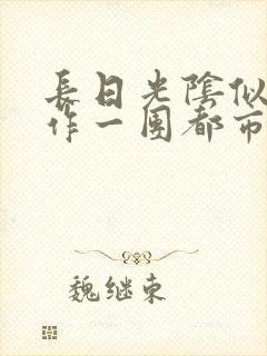 长日光阴似箭乱作一团都市言情