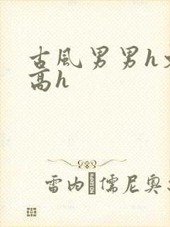 古风男男h文肉高h