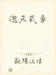 混元武尊封面