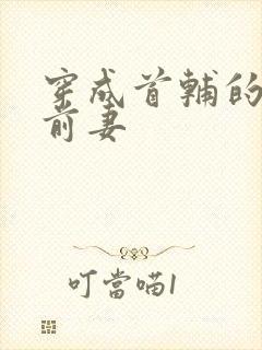 穿成首辅的炮灰前妻