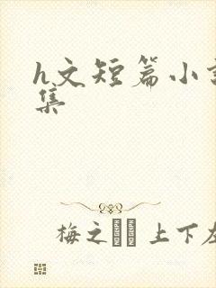 h文短篇小说合集封面