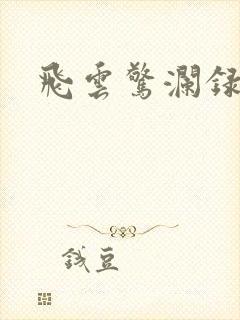 飞云惊澜录