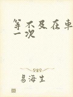 等不及在车里做一次