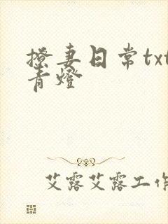 撩妻日常txt青灯