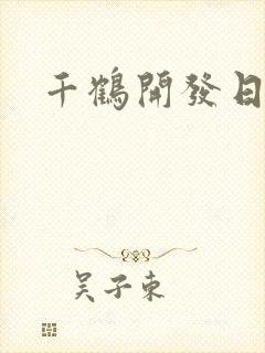 千鹤开发日记封面