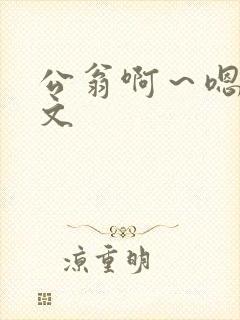 公翁啊～嗯啊h文