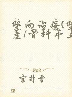 双向治疗(双/产/骨科年上)