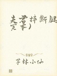 夫君摔断腿后(完本)