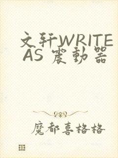 文轩WRITE AS 震动器